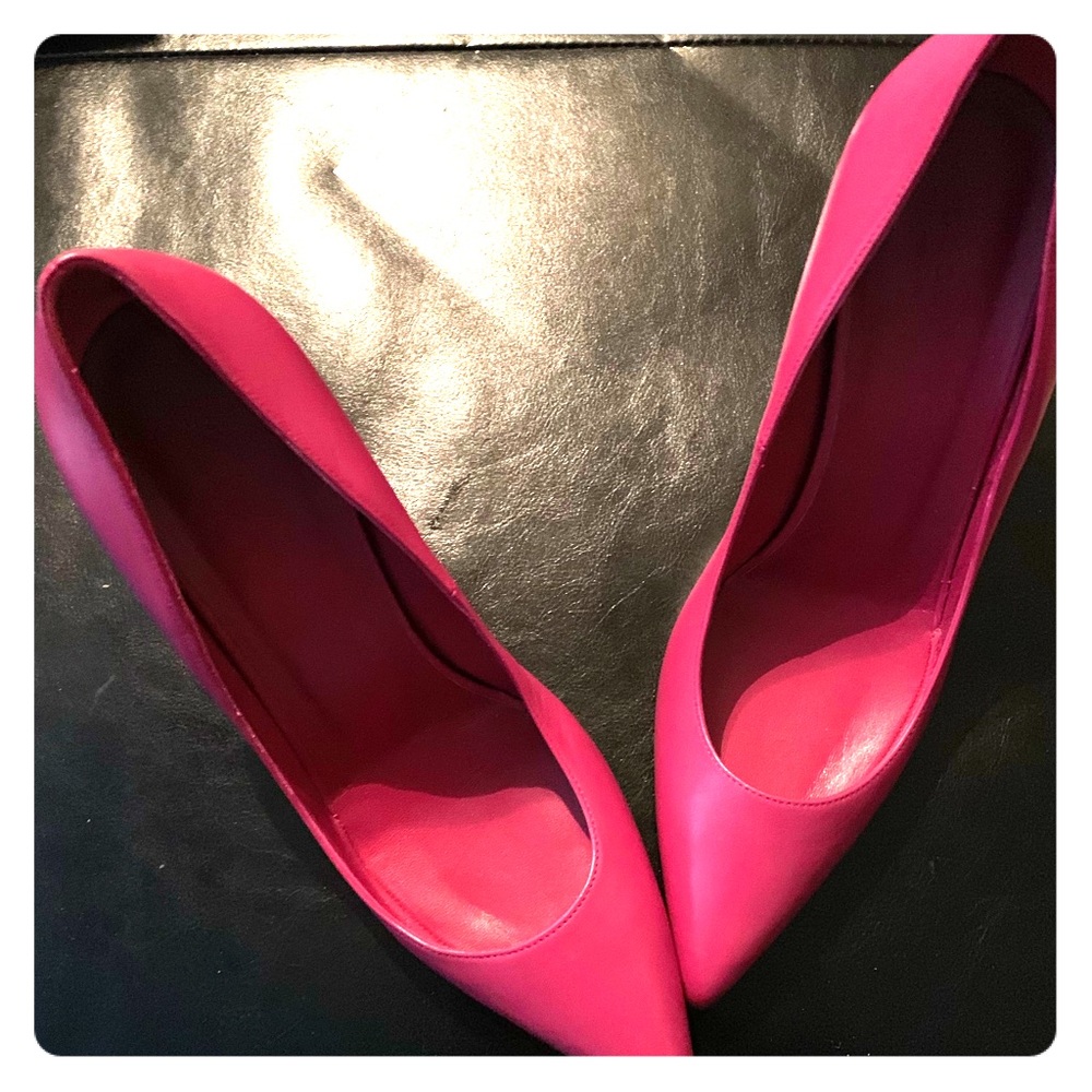 Pink Gucci Brooke Heels